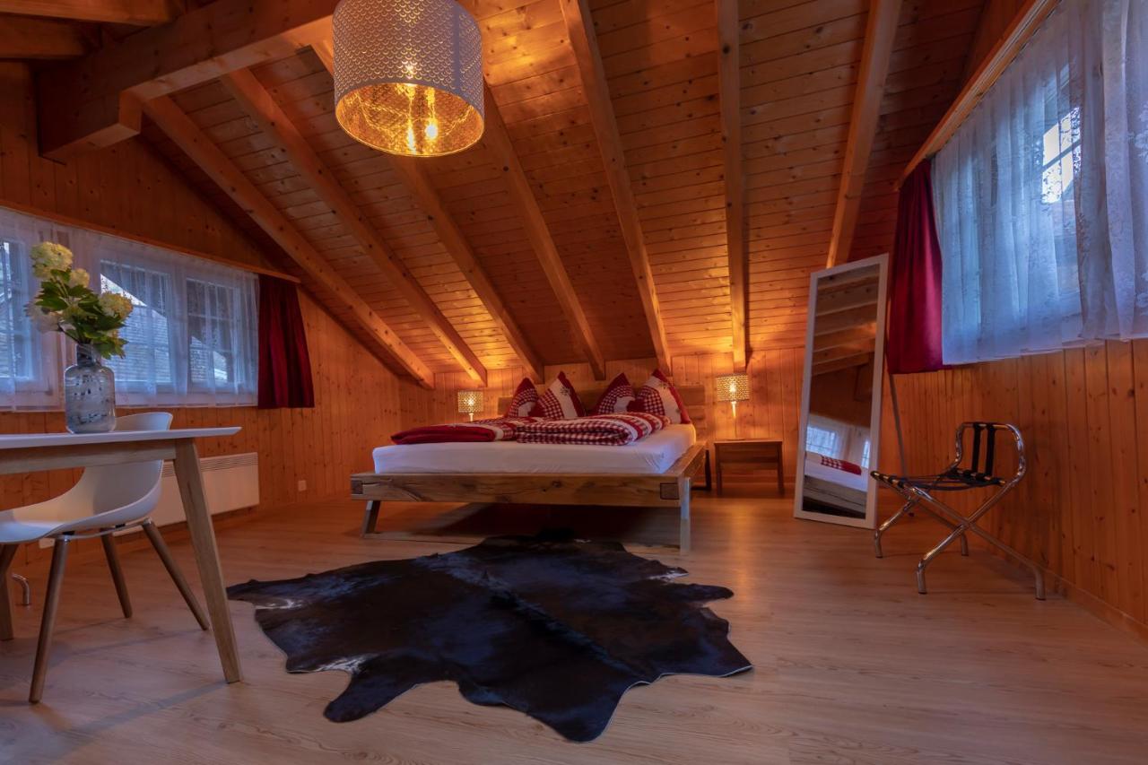 Chalet Waeschhuesli Near Interlaken, Grindelwald And Lauterbrunnen Gsteigwiler Exterior foto