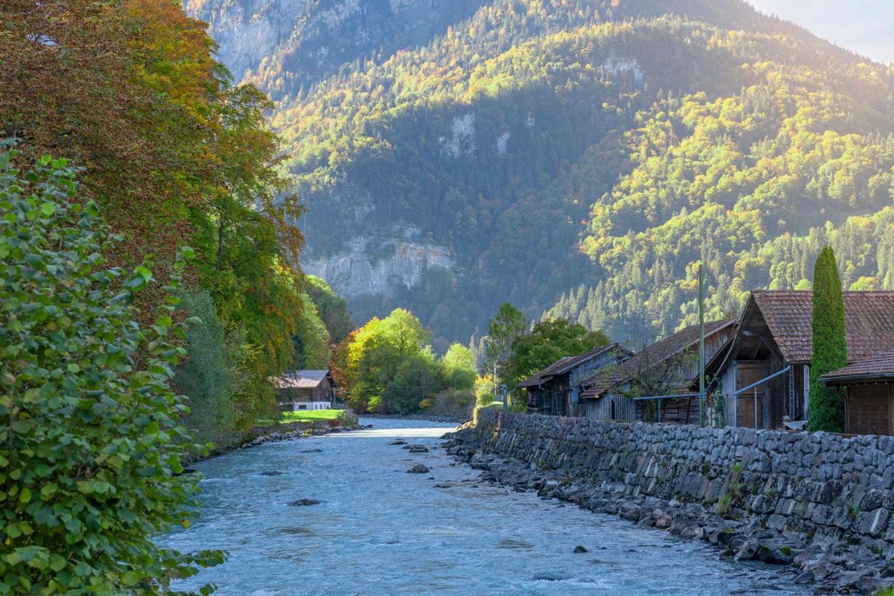 Chalet Waeschhuesli Near Interlaken, Grindelwald And Lauterbrunnen Gsteigwiler Exterior foto