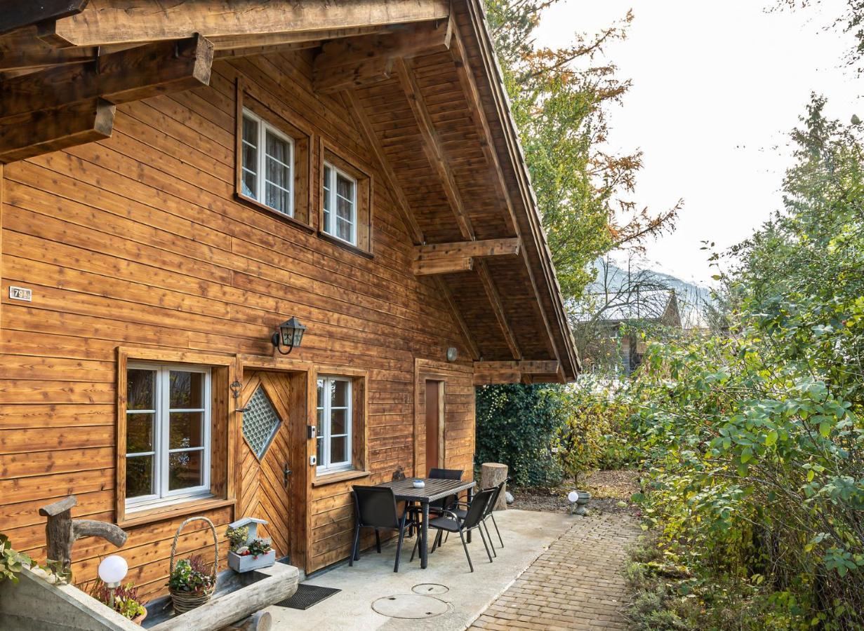 Chalet Waeschhuesli Near Interlaken, Grindelwald And Lauterbrunnen Gsteigwiler Exterior foto